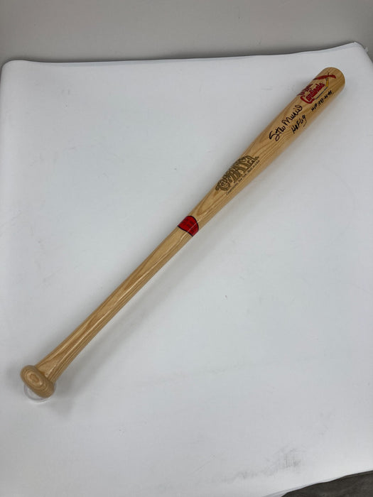 Stan Musial “HOF 69 MVP 1943-46-48" Signed Cooperstown Baseball Bat JSA COA