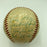 1961 New York Yankees W.S. Champs Team Signed Baseball Mickey Mantle Maris PSA