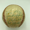 1961 New York Yankees W.S. Champs Team Signed Baseball Mickey Mantle Maris PSA