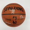 Stephen Curry Rookie 2009-10 Golden State Warriors Team Signed Basketball PSA