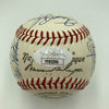 Willie Mays Willie Mccovey Sandy Koufax Hall Of Fame Multi Signed Baseball JSA