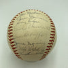 Ernie Banks 1964 Chicago Cubs Team Signed National League Baseball