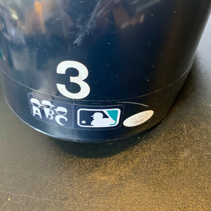 Alex Rodriguez Rookie Era Signed Seattle Mariners Game Model Helmet JSA COA