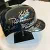 Beautiful Minnesota Twins Hall Of Fame Legends Signed Helmet 19 Sigs JSA COA