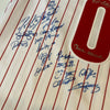 2008 Philadelphia Phillies World Series Champs Team Signed Jersey JSA COA