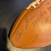 1976 Green Bay Packers Team Signed Wilson NFL Game Football Bart Starr JSA COA