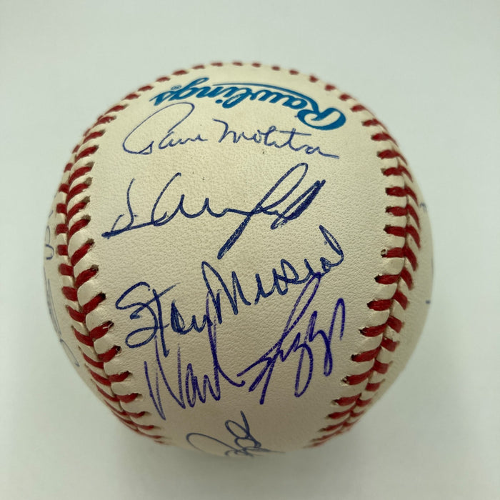 3000 Hit Club Signed Baseball 20 Sigs Willie Mays Derek Jeter Ichiro PSA