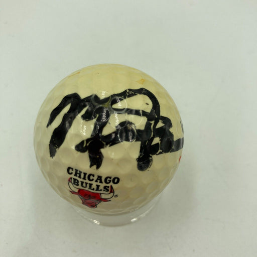 Michael Jordan Signed 1980's Chicago Bulls Golf Ball JSA COA Auto