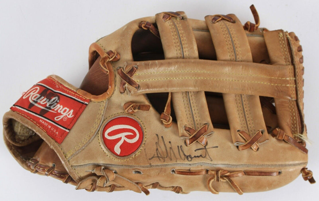 The Finest Robin Yount Signed Game Used Baseball Glove PSA DNA COA