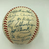 Beautiful 1952 Cincinnati Reds Team Signed National League Baseball JSA COA
