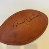 Johnny Unitas Signed Autographed Wilson NFL Game Football With JSA COA