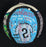 Derek Jeter Rookie Signed Charles Fazzino Hand Painted Pop Art Baseball JSA COA