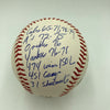 Ken Holtzman Chicago Cubs Signed Heavily Inscribed STAT Baseball With JSA COA