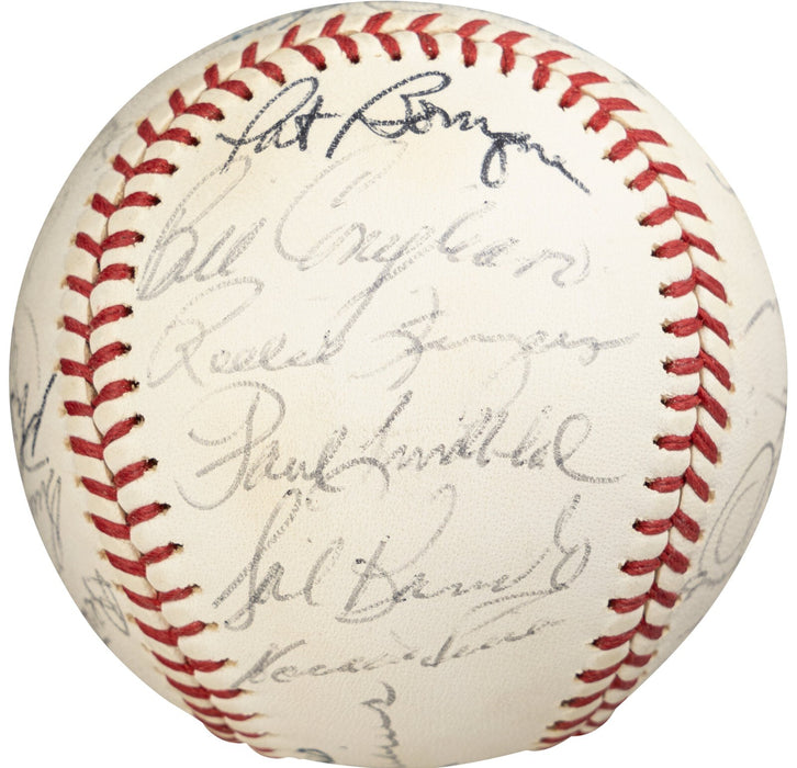 1973 Oakland A’s World Series Champs Team Signed Baseball JSA & Beckett COA