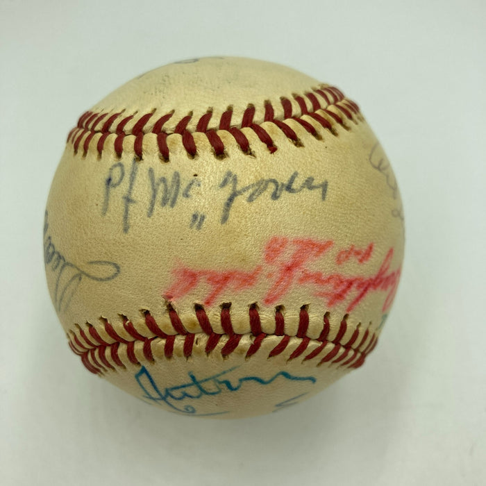Ted Williams Gene Autry Lawrence Welk Joe E Brown 1961 Signed Baseball JSA COA