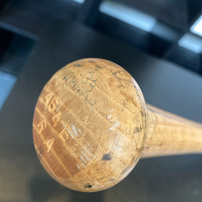 1991 Toronto Blue Jays Team Signed Roberto Alomar Playoffs Game Used Bat Beckett