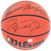 Michael Jordan Bill Russell Magic Johnson Larry Bird Signed Basketball UDA & PSA