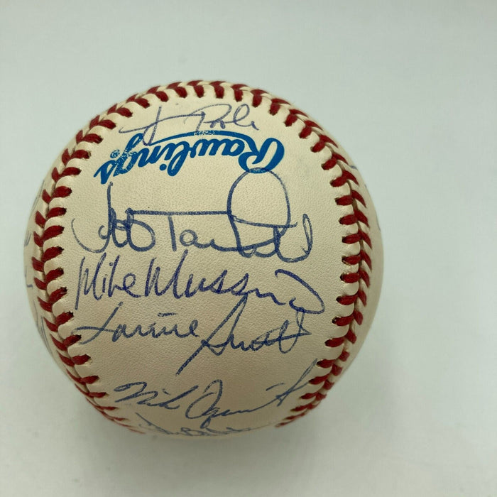 1994 Baltimore Orioles Team Signed Baseball Cal Ripken Jr. JSA COA
