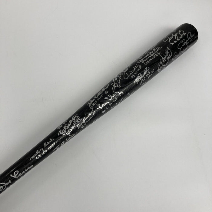 Beautiful World Series MVP's Multi Signed Baseball Bat 40 Sigs Beckett COA