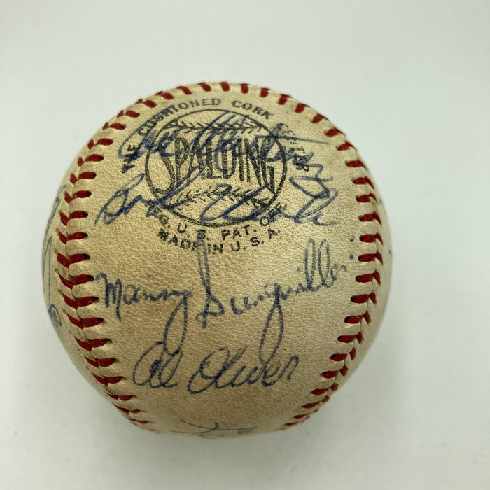 1969 Pittsburgh Pirates Team Signed Baseball With Roberto Clemente JSA