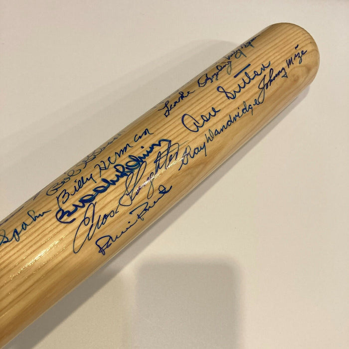 Sandy Koufax Don Drysdale Tom Seaver Hall Of Fame Multi Signed Baseball Bat JSA