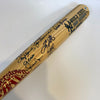 2000 NY Yankees WS Champs Team Signed Bat Derek Jeter Mariano Rivera JSA COA