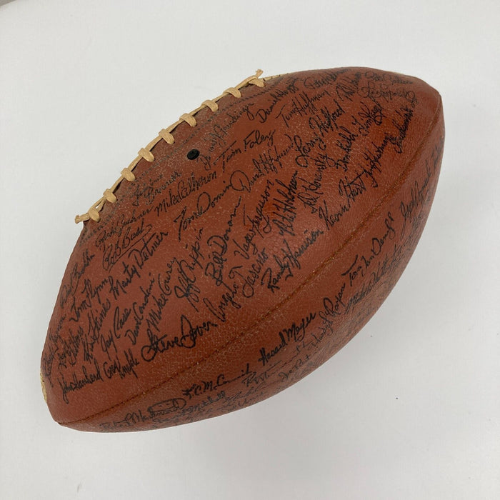 1978 University Of Notre Dame Fighting Irish Facsimile Team Signed Football