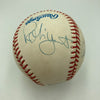 Nolan Ryan George Brett Robin Yount 1999 HOF Induction Signed Baseball JSA COA