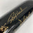 3,000 Hit Club Multi Signed Baseball Bat 11 Signatures Willie Mays JSA COA