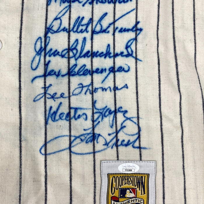 1961 New York Yankees World Series Champs Team Signed Jersey 27 Sigs JSA COA