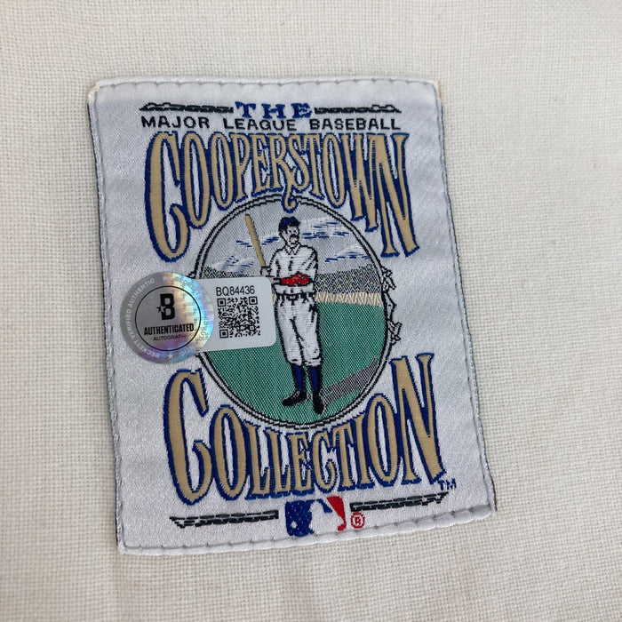 Willie McCovey Signed San Francisco Giants Mitchell & Ness Jersey Beckett