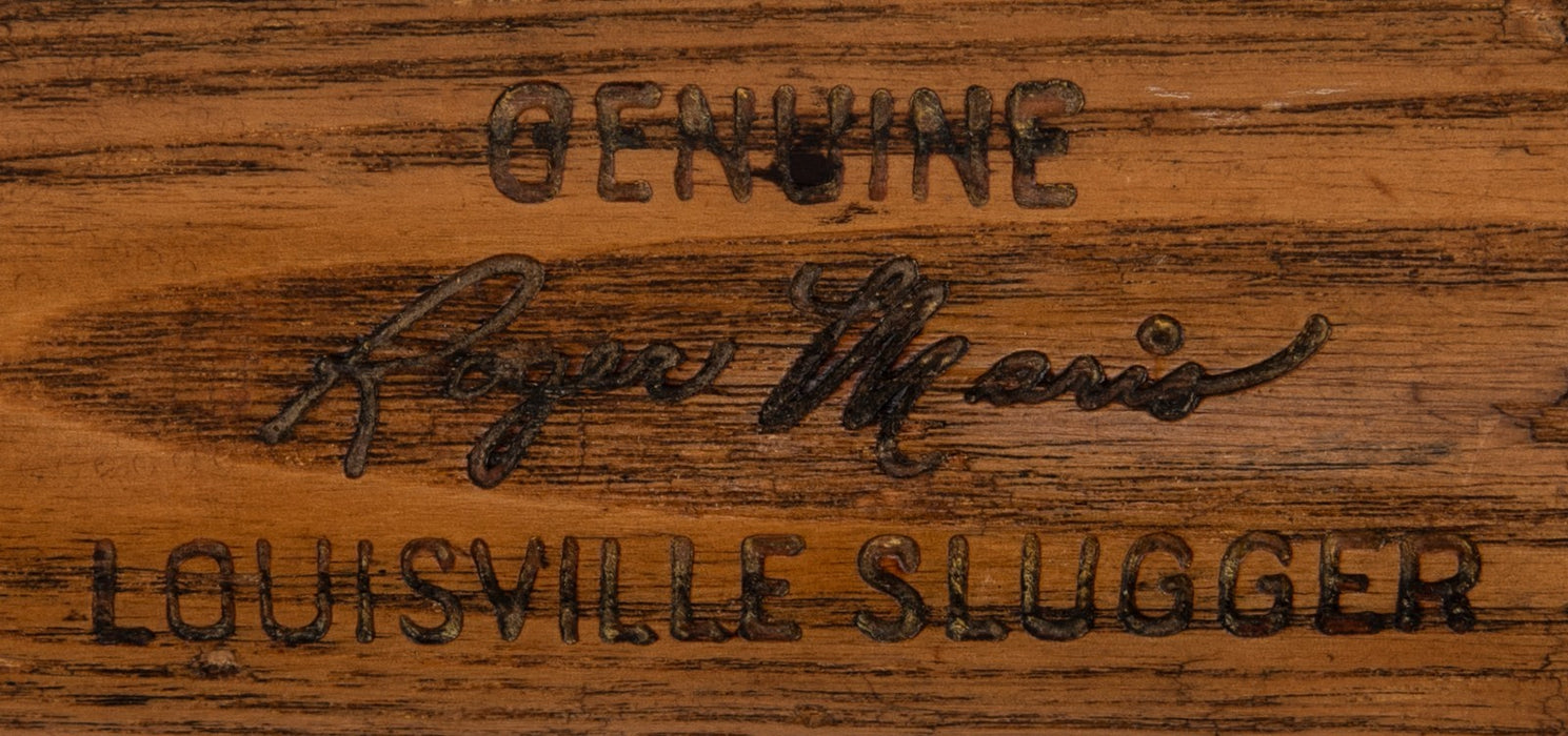 Roger Maris 1967 Championship Season Game Used Baseball Bat PSA DNA COA