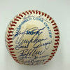 1961 New York Yankees World Series Champs Team Signed Baseball Mickey Mantle JSA