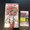 Bill Cosby Ossie Davis Jimmie Walker Signed Let's Do It Together VHS Movie JSA