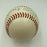 Mickey Mantle No. 7 Signed 1950's American League Joe Cronin Baseball JSA COA