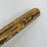 Beautiful Hall Of Fame Multi Signed Bat 34 Sigs Ted Williams Hank Aaron JSA COA