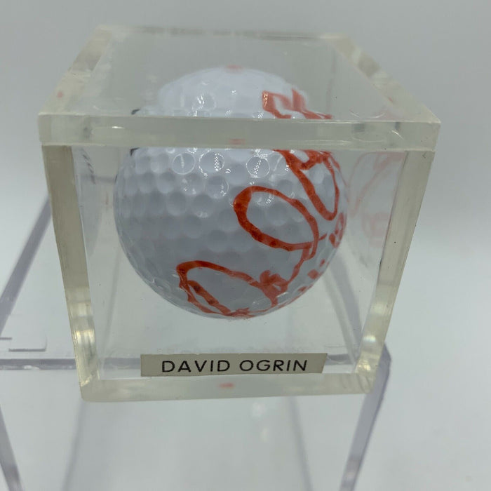 David Ogrin Signed Autographed Golf Ball PGA With JSA COA