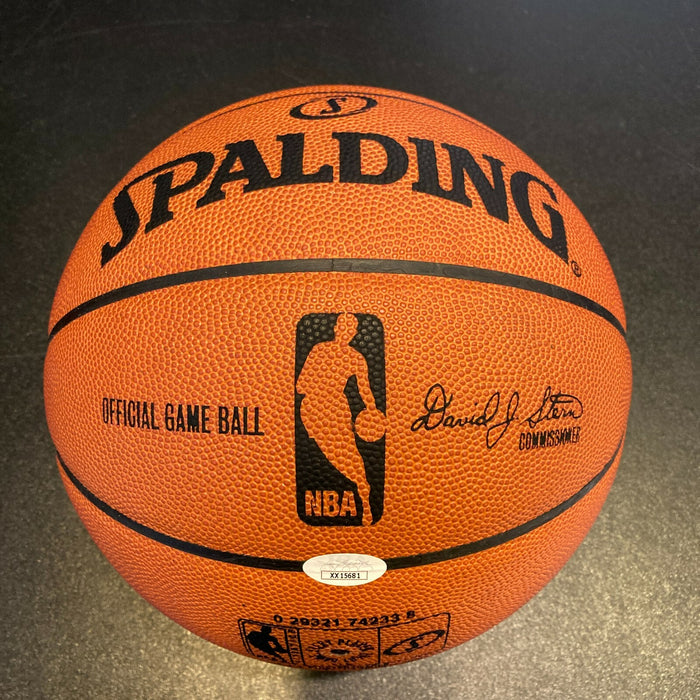 Kobe Bryant "Youngest To 20,000 Points" Signed NBA Game Basketball UDA & JSA COA