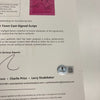 Cougar Town Cast Signed Pilot Script Courteney Cox Dan Byrd Josh Hopkins Beckett