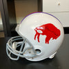 O.J. Simpson & Johnnie Cochran Signed Buffalo Bills Full Size Helmet JSA COA
