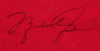 Michael Jordan Rookie Era Signed 1980's Sand Knit Chicago Bulls Jersey Beckett