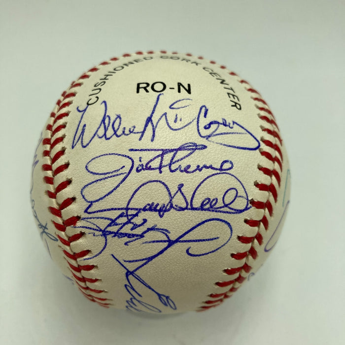 500 Home Run Signed Baseball With 18 Sigs! Mickey Mantle Ted Williams JSA COA