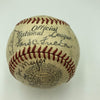 1938 Cincinnati Reds Team Signed Baseball Ernie Lombardi Beckett COA