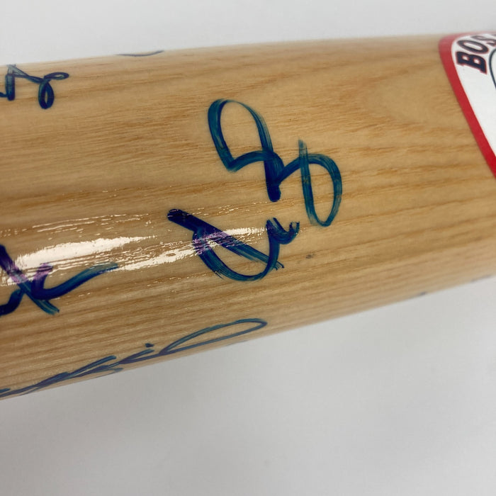 2004 Boston Red Sox World Series Champs Team Signed Baseball Bat JSA COA
