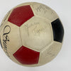 1977 New York Cosmos Pele Team Signed Vintage Soccer Ball PSA DNA World Cup