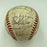 1939 Cleveland Indians Team Signed American League Baseball JSA COA Bob Feller