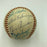 Willie Mays Joe Medwick Nellie Fox 1960's HOF Legend Multi Signed Baseball JSA