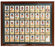 1989 Perez Steele Multi-Signed Uncut Sheet 39 Sig Mickey Mantle Ted Williams JSA