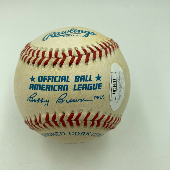 Sandra Bernhard Signed Autographed Baseball With JSA COA Movie Star