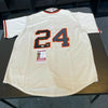 Willie Mays Signed Authentic Majestic San Francisco Giants Jersey With JSA COA